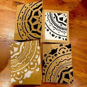 Card / Carte design mandala